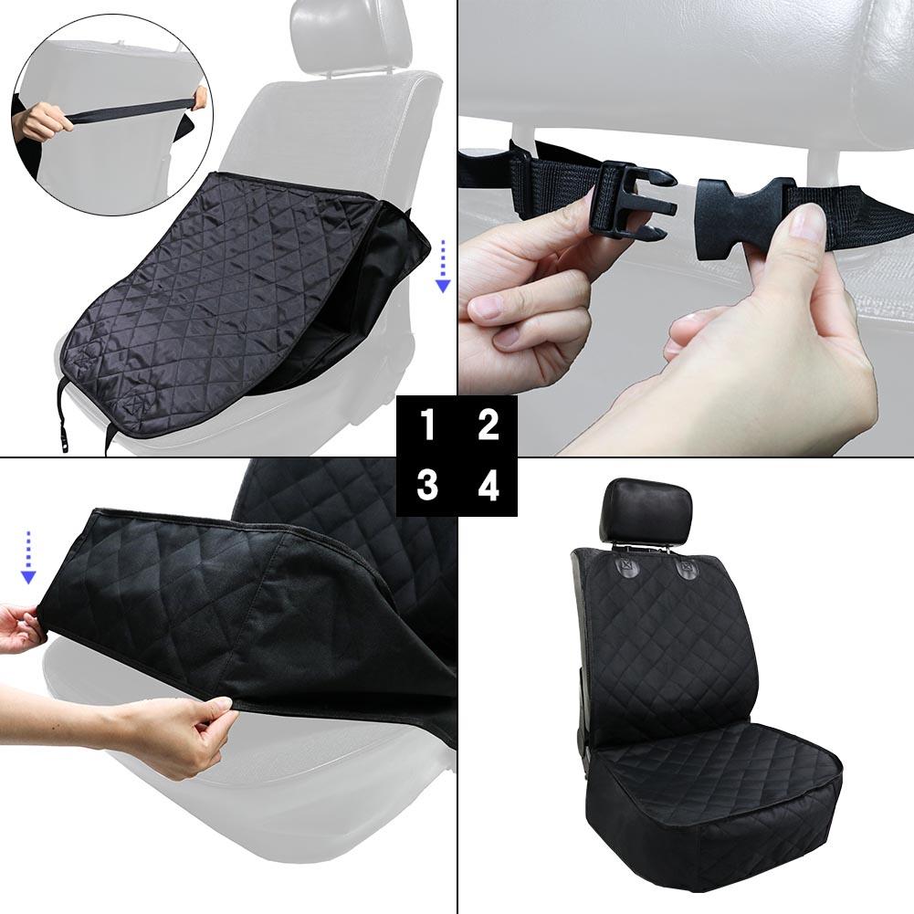 Pet Car Vice Seat Pad Cover - Waterproof and Anti-Slip